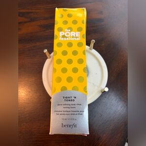 Benefit POREfessional Toning Foam NEW in Box